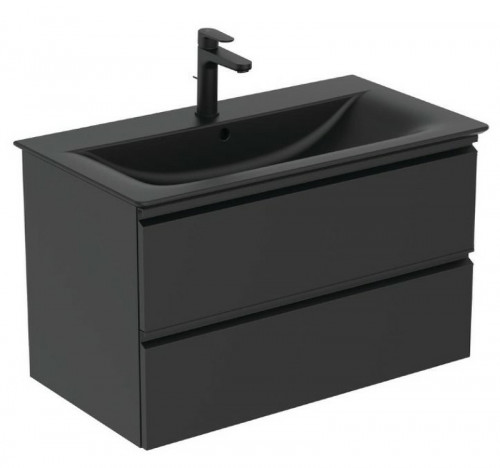 Смеситель для раковины Ideal Standard Cerafine Model O BC699XG Черный шелк латунь на столешницу