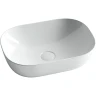 Раковина-чаша Ceramicanova Element 46 CN6009 Белая фарфор накладная