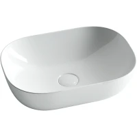 Раковина-чаша Ceramicanova Element 46 CN6009 Белая фарфор накладная