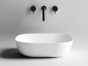 Раковина-чаша Ceramicanova Element 46 CN6009 Белая фарфор накладная