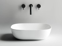Раковина-чаша Ceramicanova Element 46 CN6009 Белая фарфор накладная