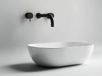 Раковина-чаша Ceramicanova Element 46 CN6009 Белая фарфор накладная