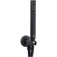 Душевой гарнитур Bossini Zen C12002C.073 Черный матовый латунь на стену