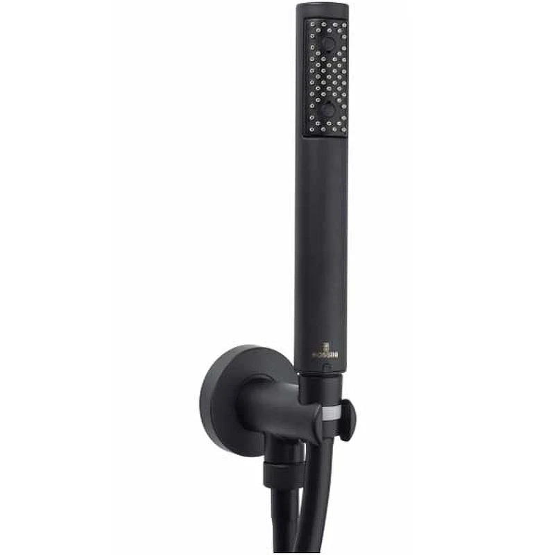 Душевой гарнитур Bossini Zen C12002C.073 Черный матовый латунь на стену
