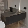 Раковина Oliveeka 100 M115B100 цвет Темно-коричневый