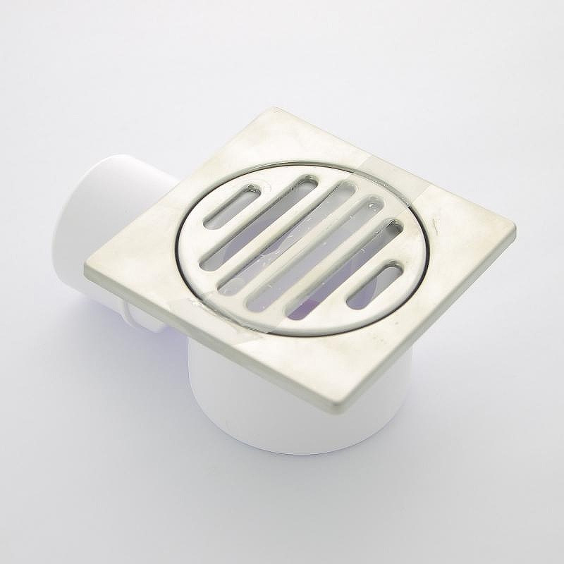 Душевой трап McAlpine MRFG4 с решеткой цвет Белый