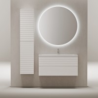 Тумба под раковину Sancos Folk 100 FL100W подвесная Bianco МДФ / ЛДСП