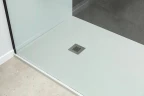 Душевая перегородка Allen Brau Infinity 1 120 3.21021.BBA профиль Черный браш стекло прозрачное