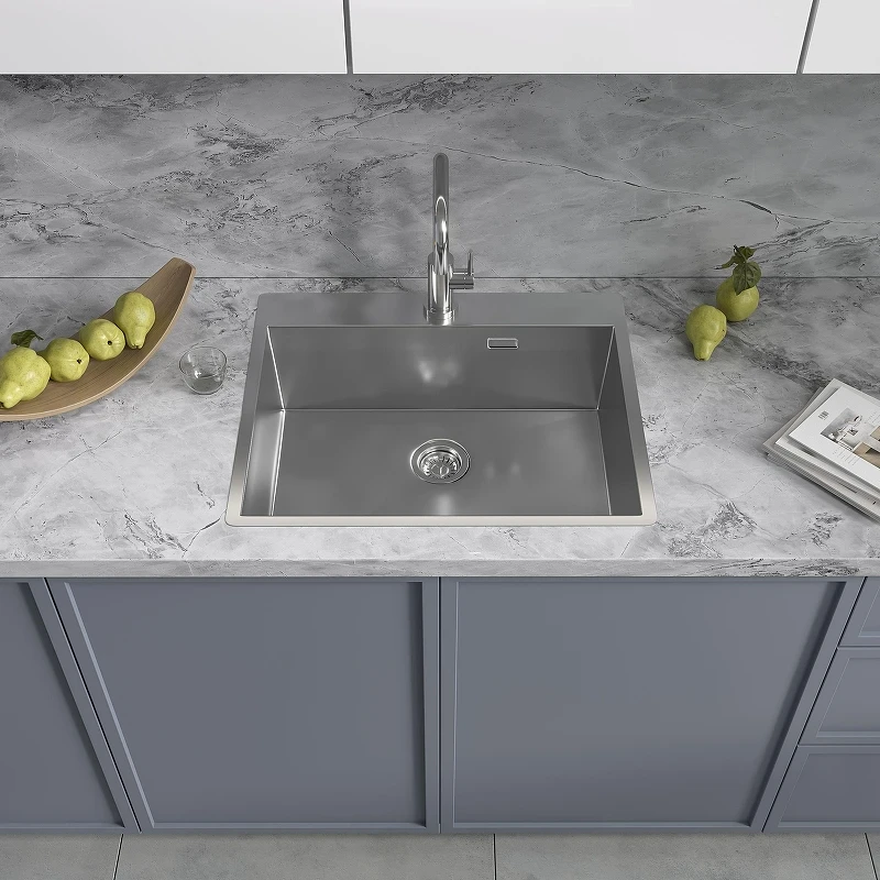 Кухонная мойка Reflexion Iseo 60 RX2260SS цвет Полированная сталь