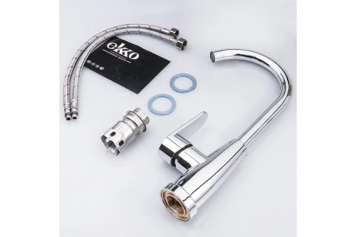 Смеситель для кухни Ekko E40057 цвет Хром
