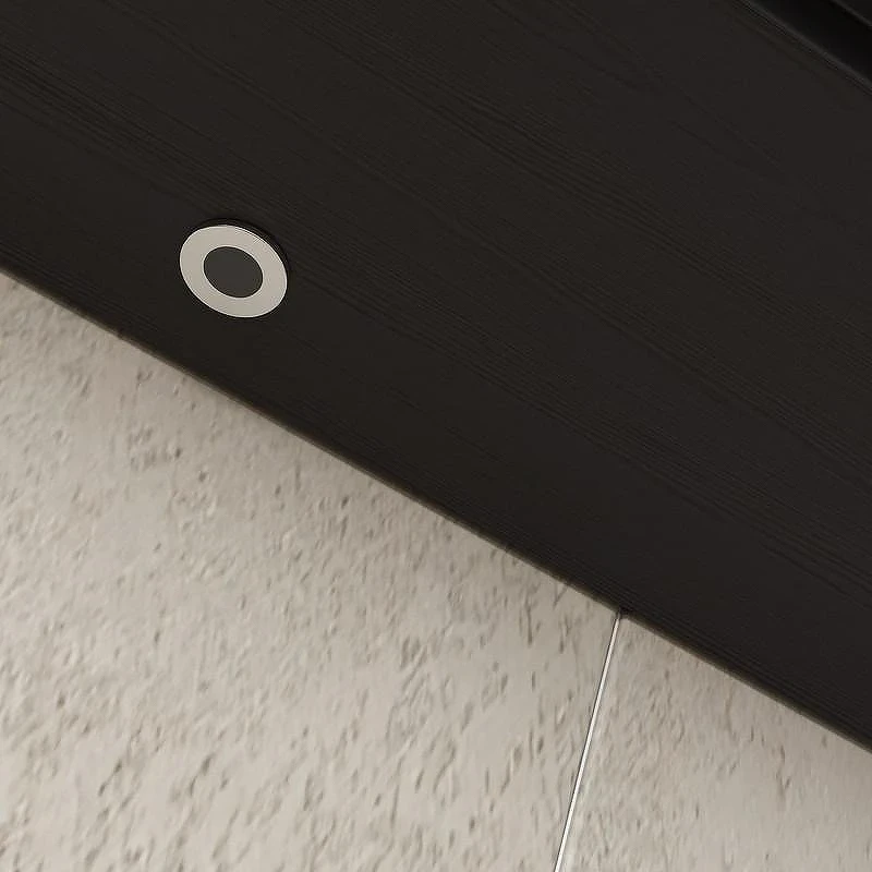 Зеркальный шкаф Equil Strong 50 szSTRONG.LED.50.1D.R/L-35 с подсветкой цвет Дуб черный