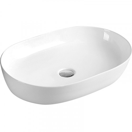 Раковина-чаша Art&amp;Max 61 AM5415-W Белая фаянс накладная