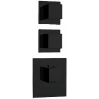 Смеситель для душа Bossini Outlets Z032203.073 с термостатом Черный матовый