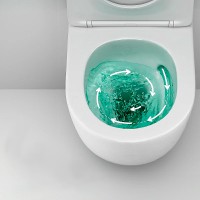 Комплект унитаза с инсталляцией AM.PM Like IS100251.801900 с сиденьем Микролифт и клавишей смыва Хром глянцевый фарфор подвесной