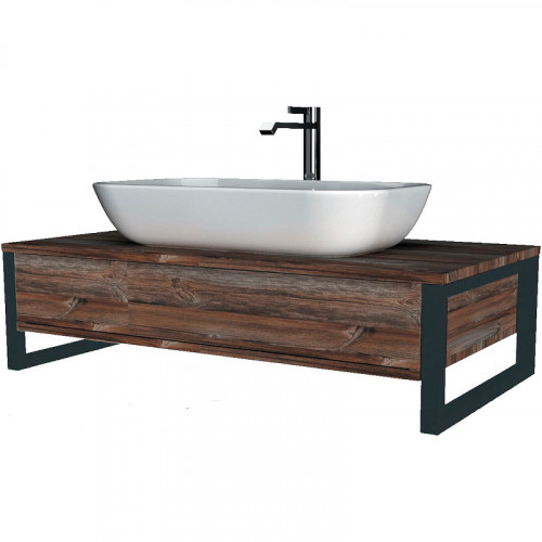 Тумба под раковину 1MarKa Grunge Loft 70П Ц0000015941 подвесная Дуб Намибия МДФ / ЛДСП