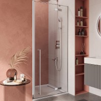 Душевая дверь Cezares Liner 100 R LINER-B-12-100-C-Cr-R профиль Хром стекло прозрачное