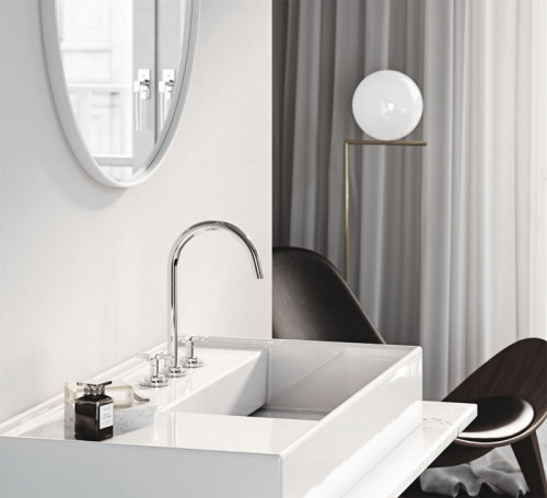 Смеситель для раковины Kludi Nova Fonte 201430520 Хром латунь