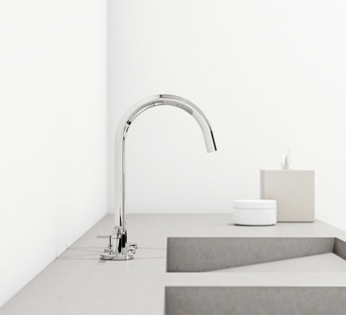 Смеситель для раковины Kludi Nova Fonte 201430520 Хром латунь