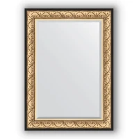 Зеркало Evoform Exclusive 110х80 Барокко золото стекло
