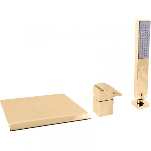 Смеситель на борт ванны Rav Slezak Loira LR574.5YZ Золото латунь