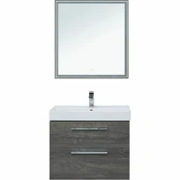 Комплект мебели для ванной Aquanet Nova 75 243251 подвесной Дуб рошелье МДФ / ЛДСП