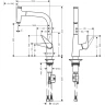 Смеситель для кухни Hansgrohe Talis Select S 72822000 Хром латунь