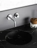 Смеситель для раковины Paffoni Jo JO006NO70 Черный матовый латунь встраиваемый