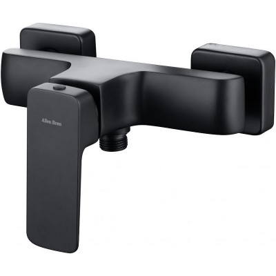 Смеситель для душа Allen Brau Infinity 5.21010-31 Черный матовый латунь на стену