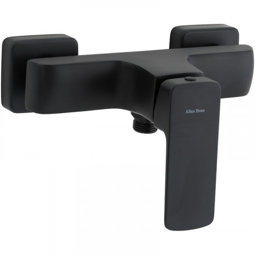 Смеситель для душа Allen Brau Infinity 5.21010-31 Черный матовый латунь на стену