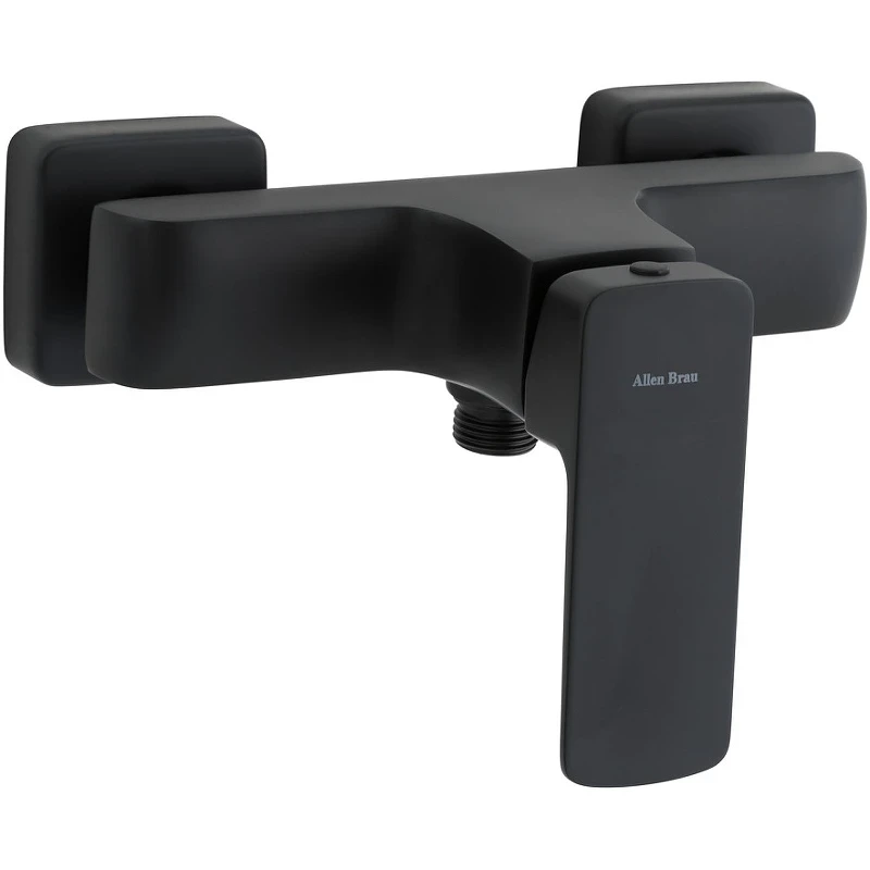 Смеситель для душа Allen Brau Infinity 5.21010-31 Черный матовый латунь на стену