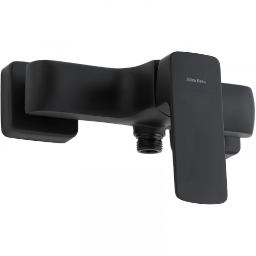 Смеситель для душа Allen Brau Infinity 5.21010-31 Черный матовый латунь на стену