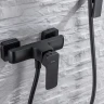 Смеситель для душа Allen Brau Infinity 5.21010-31 Черный матовый латунь на стену