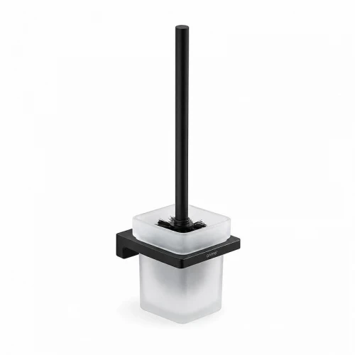 Ершик для унитаза Gappo G30810-6 цвет Черный матовый