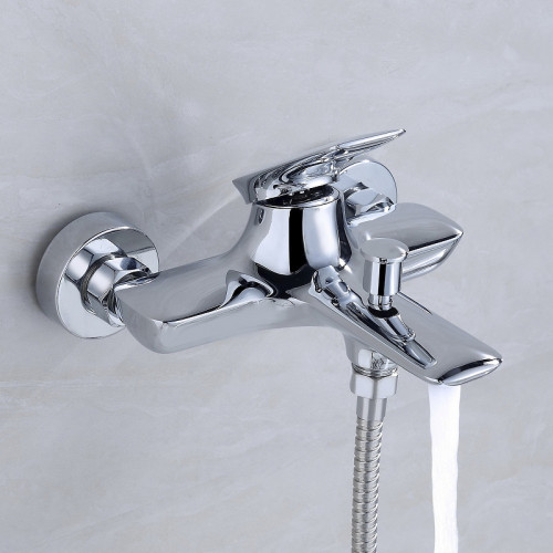 Смеситель для ванны Bond Cube B03-5200 Хром латунь на стену