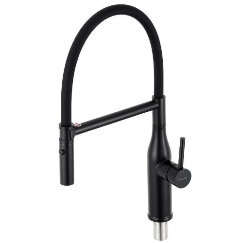 Смеситель для кухни Gappo G4098-26 цвет Черный матовый