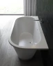 Ванна из искусственного камня Holbi Galatea 169x77 1.01.003.11.1 Белая матовая