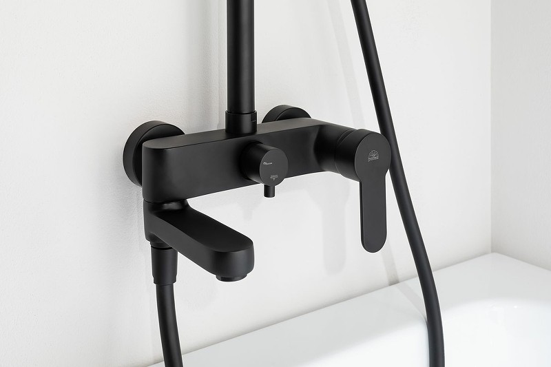 Комплект смесителей Paffoni Light KITCOL632NO71 Черный матовый латунь