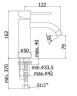 Комплект смесителей Paffoni Light KITCOL632NO71 Черный матовый латунь