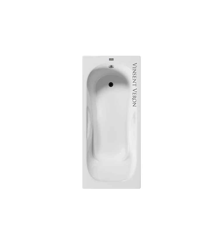 Чугунная ванна Vinsent Veron Aura 180x80 VAU1808045 цвет Белый