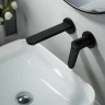 Смеситель для раковины Shevanik S43H S4341H цвет Черный матовый