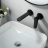 Смеситель для раковины Shevanik S43H S4341H цвет Черный матовый