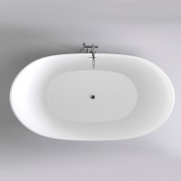 Акриловая ванна Black&amp;White Swan 180x80 104sb00 без гидромассажа
