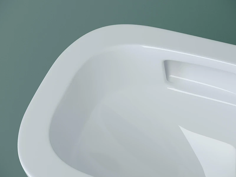 Комплект унитаза DIWO Ceramicanova Union CN4009T с сиденьем с инсталляцией DIWO 4501 с клавишей смыва цвет Глянцевый белый