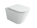 Комплект унитаза DIWO Ceramicanova Union CN4009T с сиденьем с инсталляцией DIWO 4501 с клавишей смыва цвет Глянцевый белый