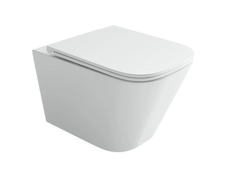 Комплект унитаза DIWO Ceramicanova Union CN4009T с сиденьем с инсталляцией DIWO 4501 с клавишей смыва цвет Глянцевый белый