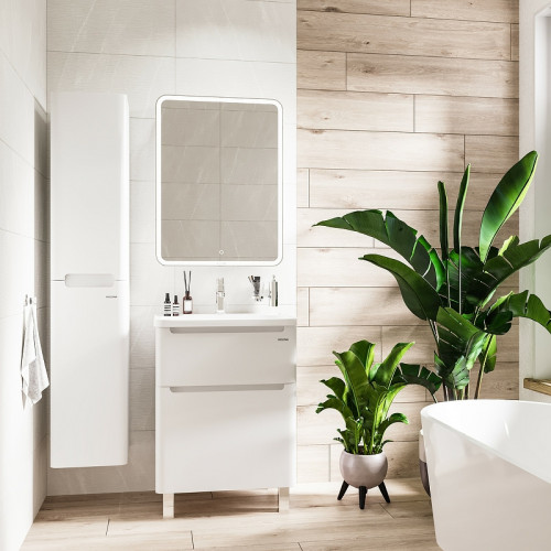 Тумба под раковину Grossman Адель 60 106007 Белая МДФ / ЛДСП