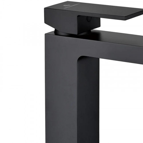 Смеситель для раковины Grocenberg GB2008BL Черный матовый