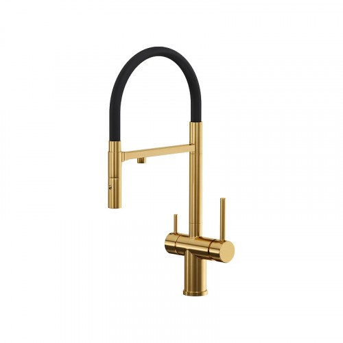 Смеситель для кухни Reflexion Lago RX9901GD цвет Брашированное золото