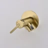 Гигиенический душ со смесителем Rose R235G цвет Золотой сатин