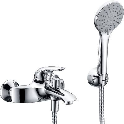 Смеситель для ванны WasserKRAFT Rossel 2801 Хром латунь на стену